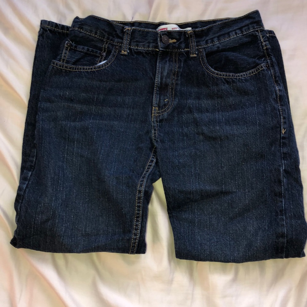 dark blue Levi’s jeans waist 29 length 29